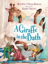 Giraffe in the Bath