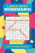 Large Print Wordsearch Multicolour
